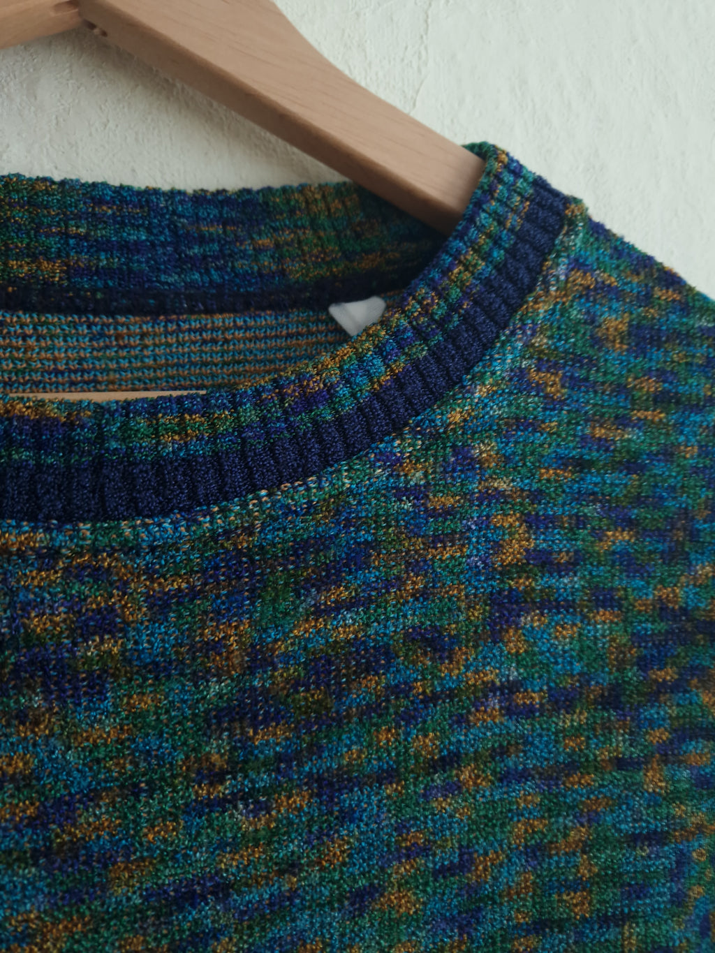 Leichter, bequemer 80s Strickpulli