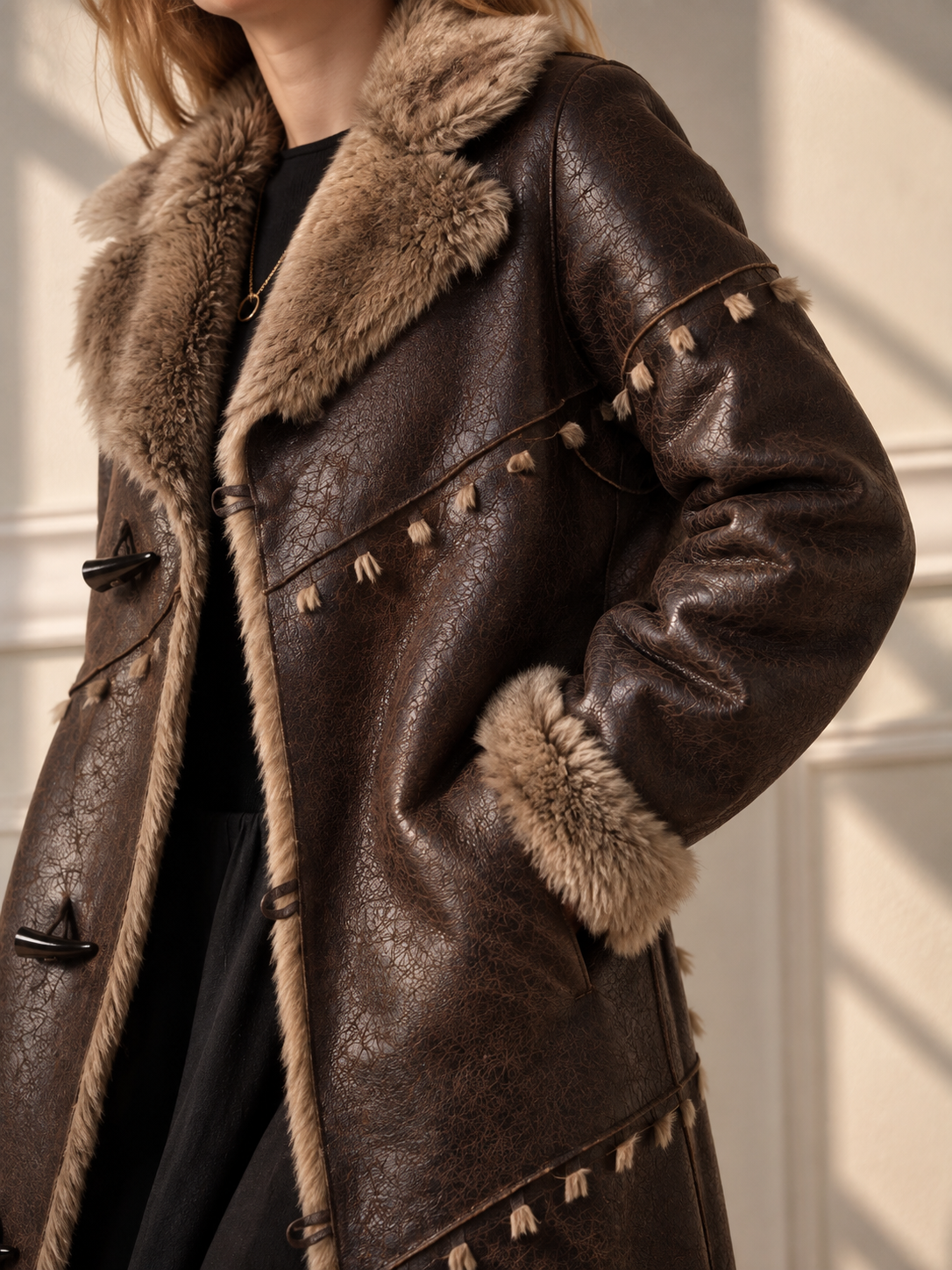 Vintage Y2K Pennylane Coat 🤎