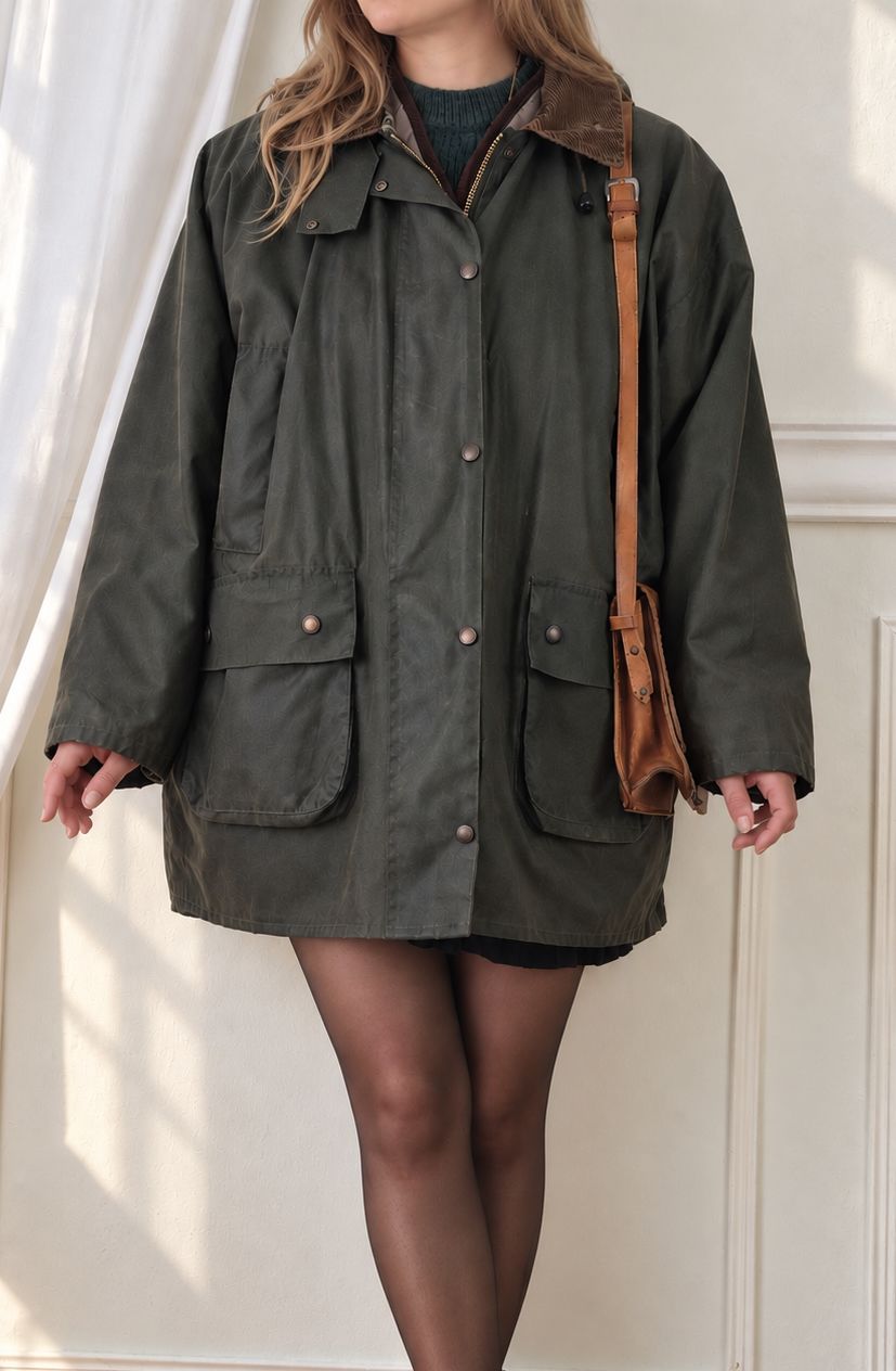 Vintage original Royal Spencer Wachs Jacke